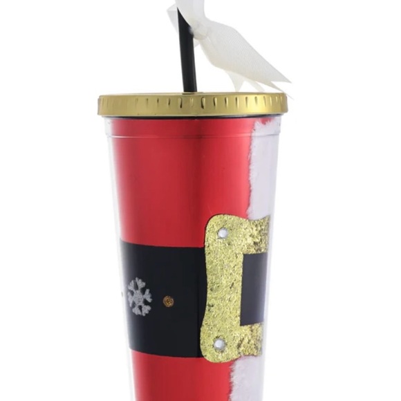 Santa’s Buckle Design 25oz Plastic 8” Tumbler - Picture 11 of 12